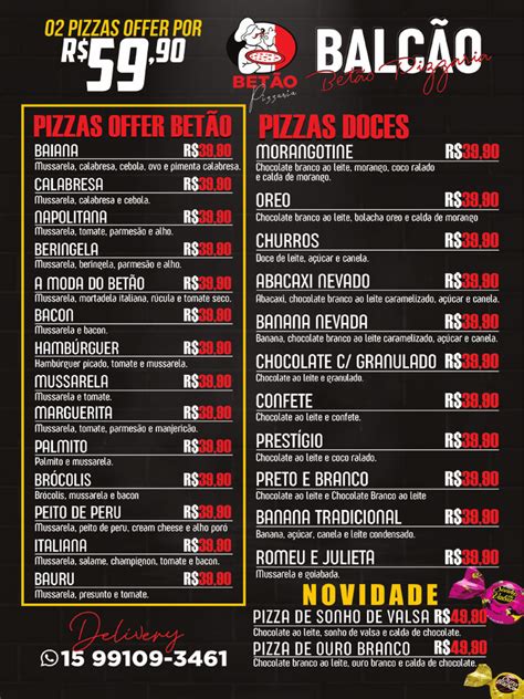 betao pizzaria,betão pizzaria sorocaba cardapio